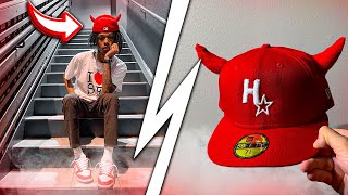 HOW TO PUT HORNS ON A FITTED CAP | HOW TO MAKE A HORNED FITTED | DIY 🧵🔥