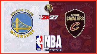 Golden State WARRIORS  vs  Cleveland CAVALIERS  |  SEP 12, 2026  |  NBA 2K27  Simulation  |