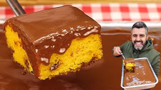 VOCÊ NUNCA MAIS VAI ERRAR BOLO DE CENOURA!! SUPER FOFINHO - COBERTURA DE CHOCOLATE - SIMPLES E FÁCIL