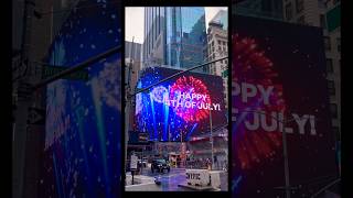 How to Celebrate on Times Square NEW YORK #newyork #manhattan #shorts #timessquare