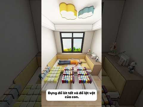 Cải tạo căn phòng nhỏ bằng lòng bàn tay  - Bin Decor #nhadep #noithat #homedecor