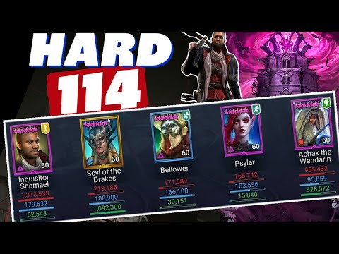 DT HARD 114 - Lets get you past it! - Raid Shadow Legends | only lego is Scyl of the Drakes.