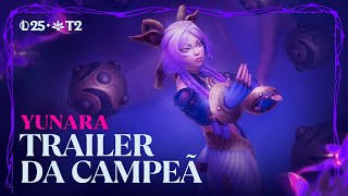 Trailer da Campeã Yunara – League of Legends