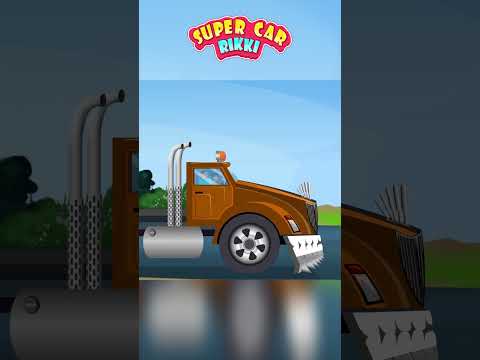 Supercar Rikki And the Tow Truck Saves the City! #rikkishorts #mylittletvcartoon