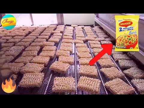 आख़िर Factory में कैसे बनती है Maggi Noodles | 5 Amazing Food Manufacturing Factories