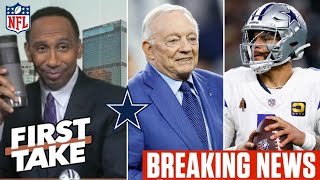 FIRST TAKE | "Dak is innocent" - Stephen A.: Big failure for the Cowboys in the playoffs