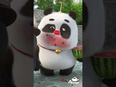 【熊猫班卜❤】Panda Bamboo saves Dundun's life cuz of love ❤ #panda #cute #culture #shorts