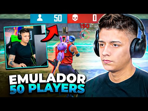 🔥 50 PLAYERS NA RANQUEADA 🔥 FREE FIRE AO VIVO 🔥 RUMO AO MESTRE 🔥