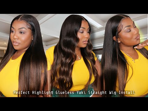 😍 Perfect Chestnut Brown Yaki Wig | New Melt Method + Curl upgrade Ft UNice Hair