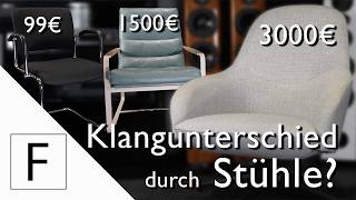 1. April | Macht der Stuhl wirklich einen Klangunterschied? | Vergleichstest bei Fidelity