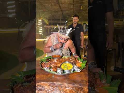Aadimanav bakra challenge….👑❤️🍗 #eatingchallenge #eatingshow #youtubeshorts #eating