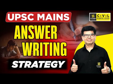 UPSC Mains Answer Writing Strategy | By Sudeep Sir | UPSC UTKARSH