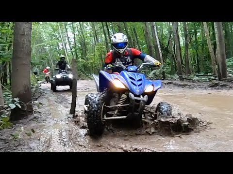 Test Riding the Raptor 350