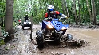 Test Riding the Raptor 350