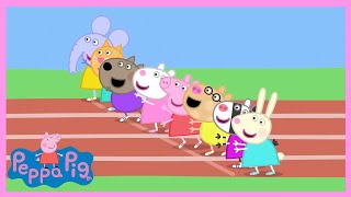 Dan Je Utrke, Tko Pobjeđuje? (Kompilacija) | Peppa Pig Hervatska Cijele Epizode | Crtići Za Djecu