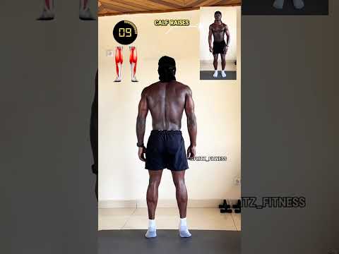Easy Leg Workout 🏡 #workout #legday #legs #fritzfitness