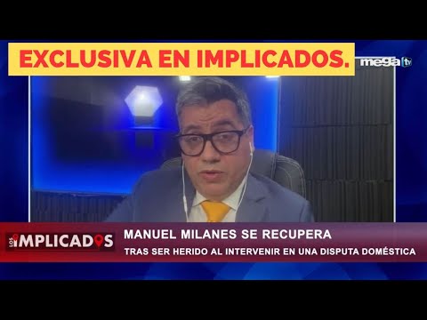 'Implicados' Impactante entrevista a Manuel Milanés tras recuperarse de un disparo en el pecho.