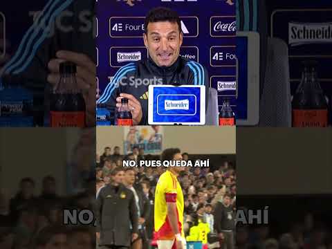 LIONEL SCALONI sobre la charla que tuvo con LUIS DÍAZ⚽