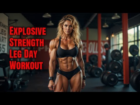 Explosive Strength Leg Day Workout 🔥