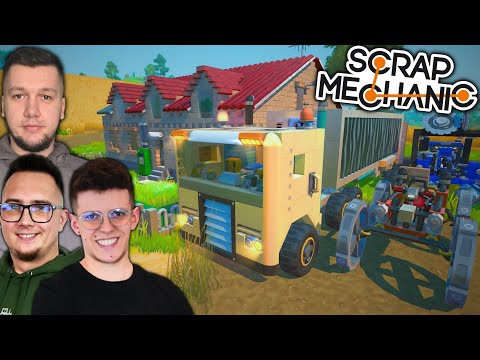 ODBIERAMY NOWĄ BROŃ!🔫 Transport 4 Farmerów🧑‍🌾 ☆SCRAP MECHANIC [SURVIVAL] MP#50🔥 MST