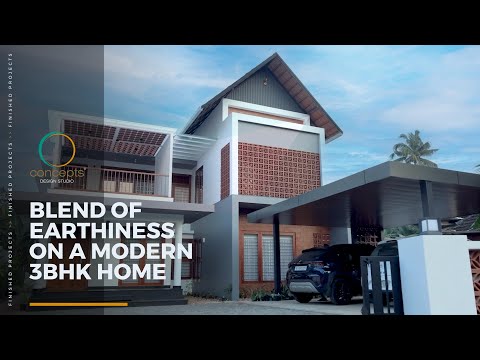 A Blend of Earthiness in a Modern 3BHK Home | Concepts Design Studio