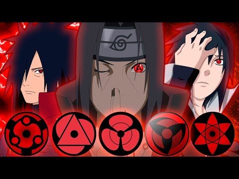 NARUTO: OS JUTSUS ESPECIAIS DE TODOS OS MANGEKYOU SHARINGAN | Player Solo