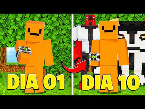 Sobrevivi com MOD do BEN 10 no Minecraft! O Filme