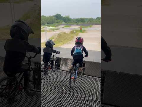 BMX racing - start gate practice!