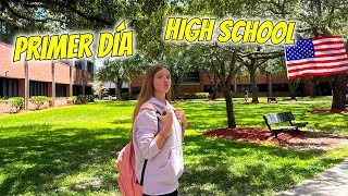 MI PRIMER DIA DE HIGH SCHOOL EN USA 🇺🇸 DANIELA GO