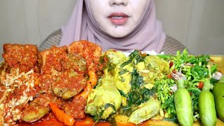 ENAK NAMPOLL..‼️ MAKAN AYAM KEMANGI, TAHU JENGKOL BALADO, ENOKI , TUMIS DAUN DAN BUNGA PEPAYA..