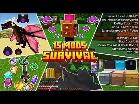 LOS 15 MEJORES ADDONS [MODS] Para MINECRAFT PE/BEDROCK 1.21 | Pack de Addons Para MCPE