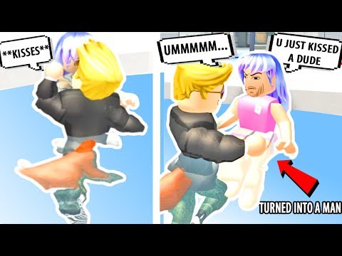 YOU JUST KISSED A DUDE! CATFISH TROLLING #2 | Roblox Robloxian High School | Roblox Funny Moments