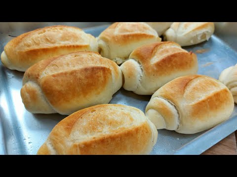 Coloque ÁGUA GELADA na farinha e não vai querer outro pão/pão francês fácil