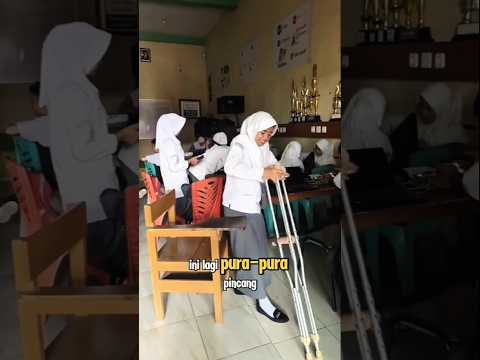 Ketika Siswi Ini Kena Azab