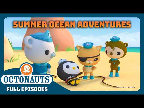 @Octonauts - ☀️ Summer Ocean Big Wave Adventures 🌊 | 3 Hours+ Full Episodes Marathon
