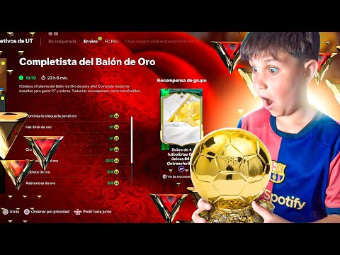 MINIKIKI ABRE SU ICONO MAX.88 Y EL COMPLETISTA DEL BALON DE ORO EN EA FC 25 !!