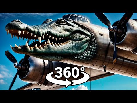 BOMBARDINO CROCODILO MASHUP VR 360°