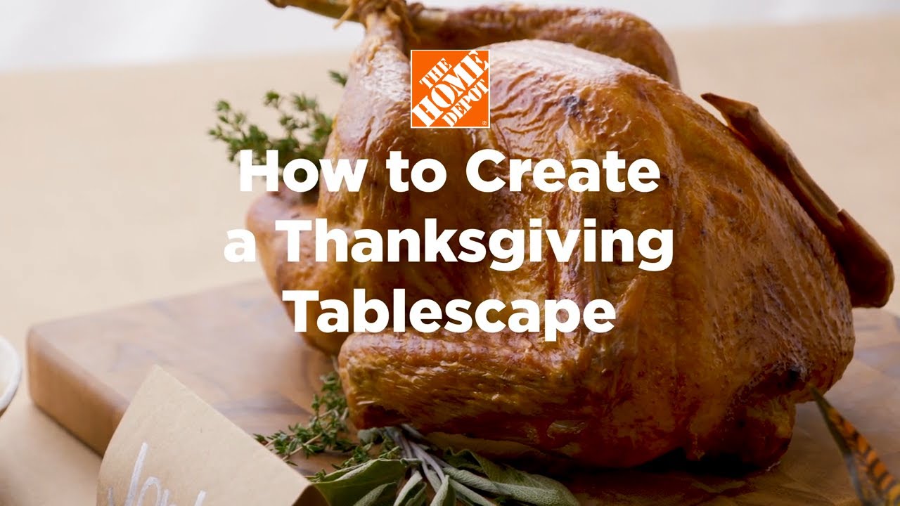 How to Create a Thanksgiving Tablescape 