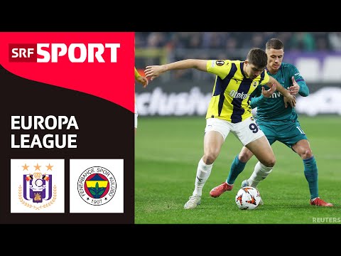 RSC Anderlecht - Fenerbahce SK | Highlights - Europa League 2024/25 - Runde Playoffs | SRF Sport