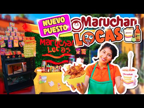 🔥Nuevo Puesto 🍤 🍗🥩 ¡MARUCHAN LOCAS! 🌶 Camarón, Res, Pollo ✚ INGREDIENTES DE LOCURA|Conny Changarros