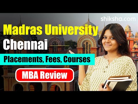 Madras University MBA Review