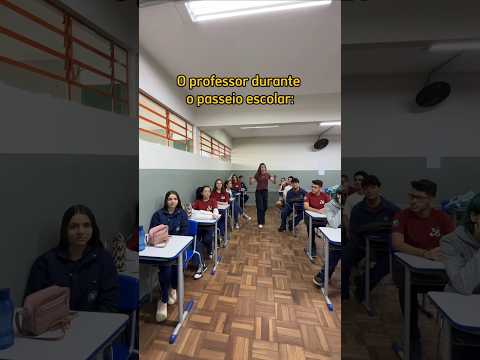 E o medo de deixar um pra trás 😅 #professora #escola #alunos #humor #shorts