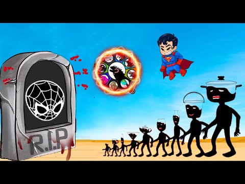 Rescue SPIDERMAN VENOM From Evolution Of MONSTER RADIATION : Returning From The Dead SECRET - FUNNY