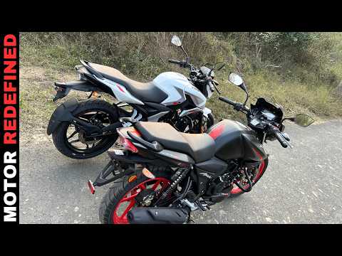 2025 Bajaj Pulsar N160 Single ABS Vs Apache RTR 160 2V Racing Edition Ride Comparison.