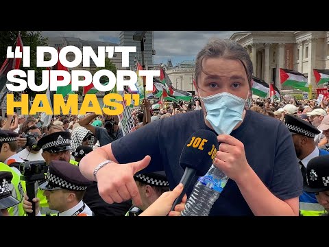Police clash with Palestine protesters in Central London | Palestine Action report