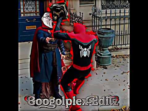 Spiderman Rocked Doctor Strange Shocked...☠️🤔 #shorts #edit #avengers