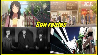 LUGARES DE ANIME EN LA VIDA REAL