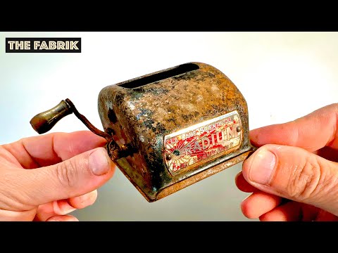 1945's Razor Blade Sharpener 'Radium' - Restoration 🕷