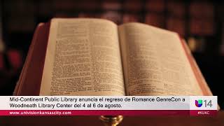 El  Romance GenreCon regresa a Woodneath Library Center del 4 al 6 de agosto.