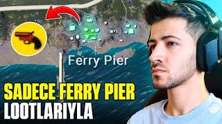 SADECE FERRY PIER LOOTLARIYLA WİN ALMAK? pubg mobile